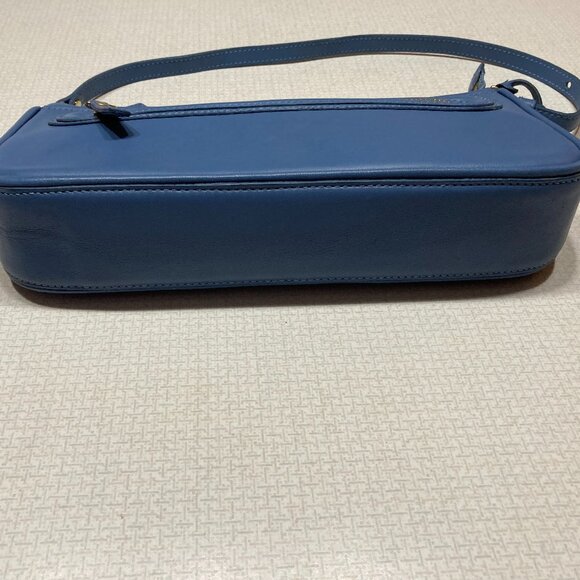 Final Price New Blue Brahmin Smooth Leather Shoulder bag - Picture 4 of 9